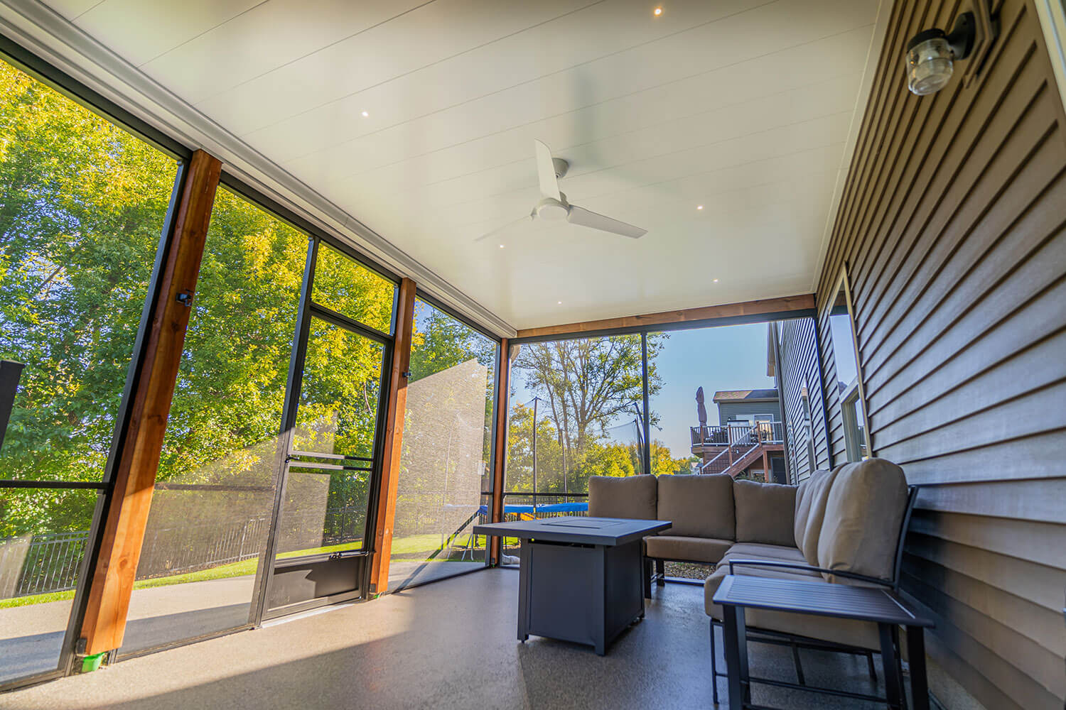 Under Deck Ceiling Covering and Waterproofing System in Plymouth MN