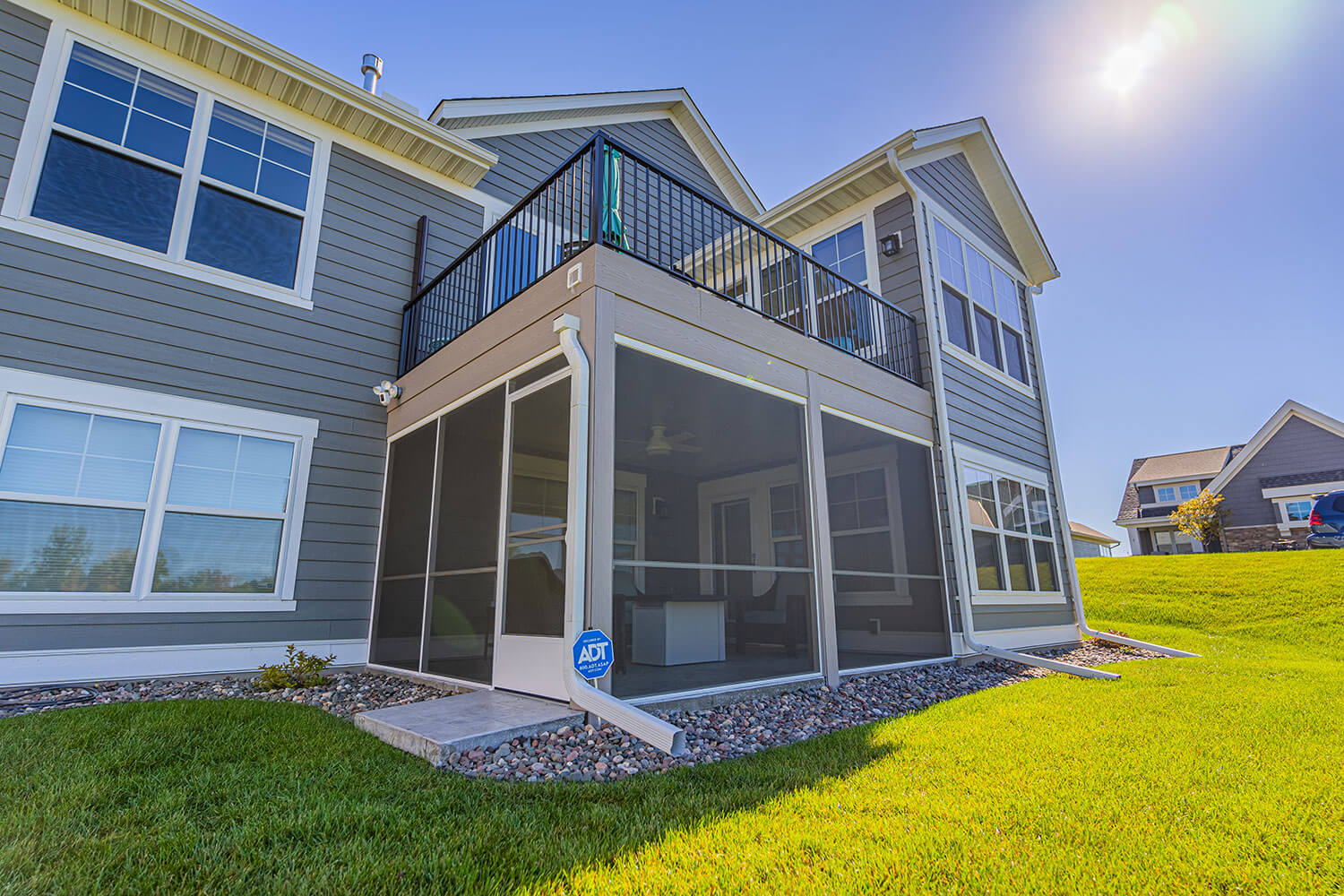 Premium Under Deck Ceiling Covering Installed on Dayton, MN Home