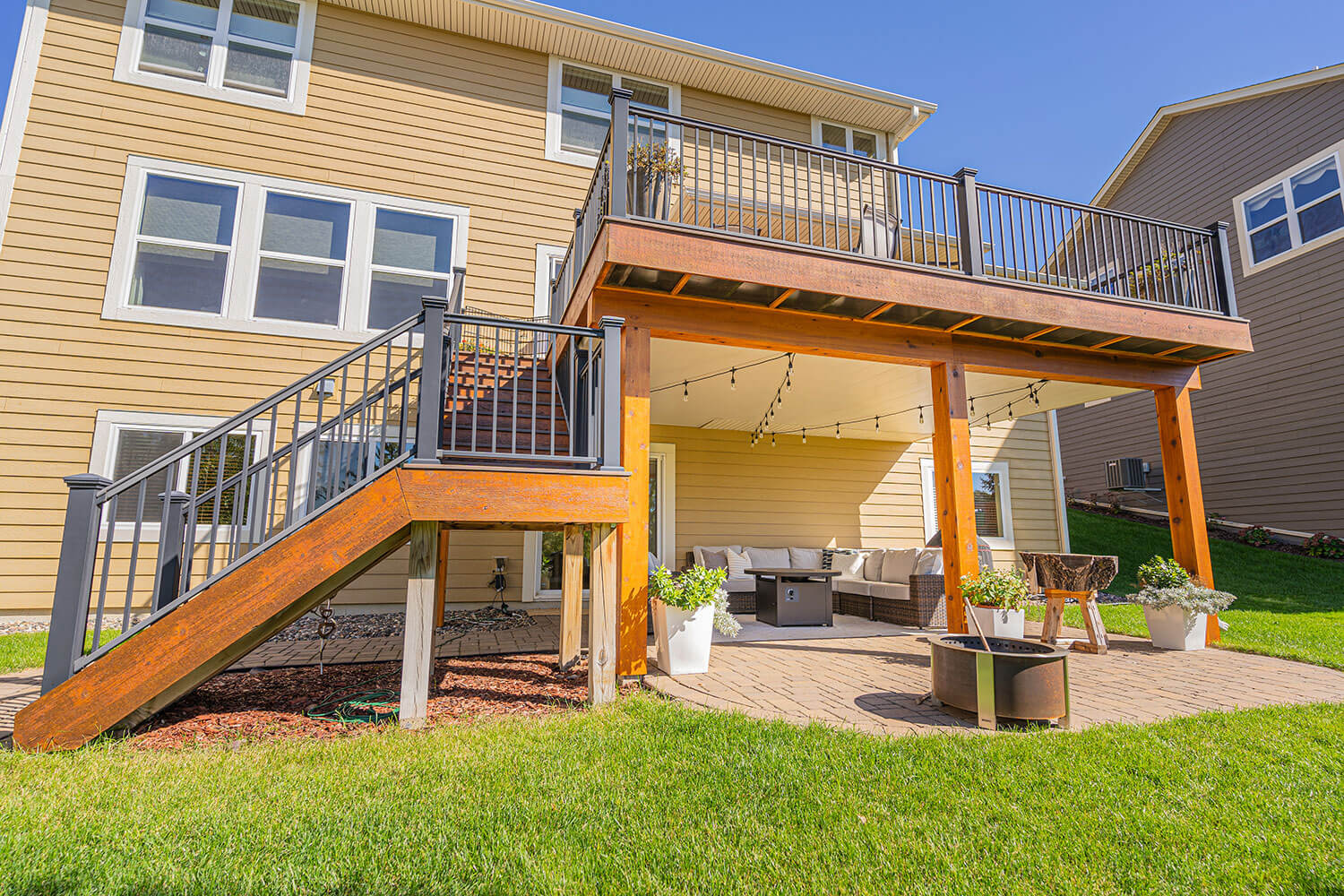 Premium Under Deck Ceiling Covering Installed on Savage, MN Home