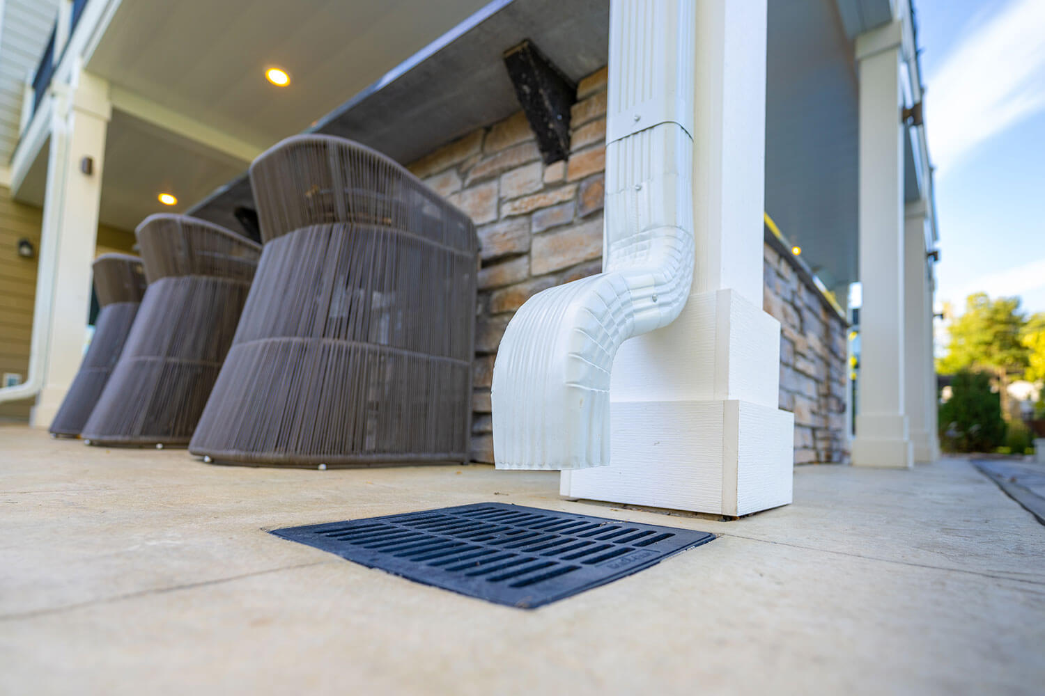 Premium Under Deck Gutter System Installed on Lakeville, MN Home