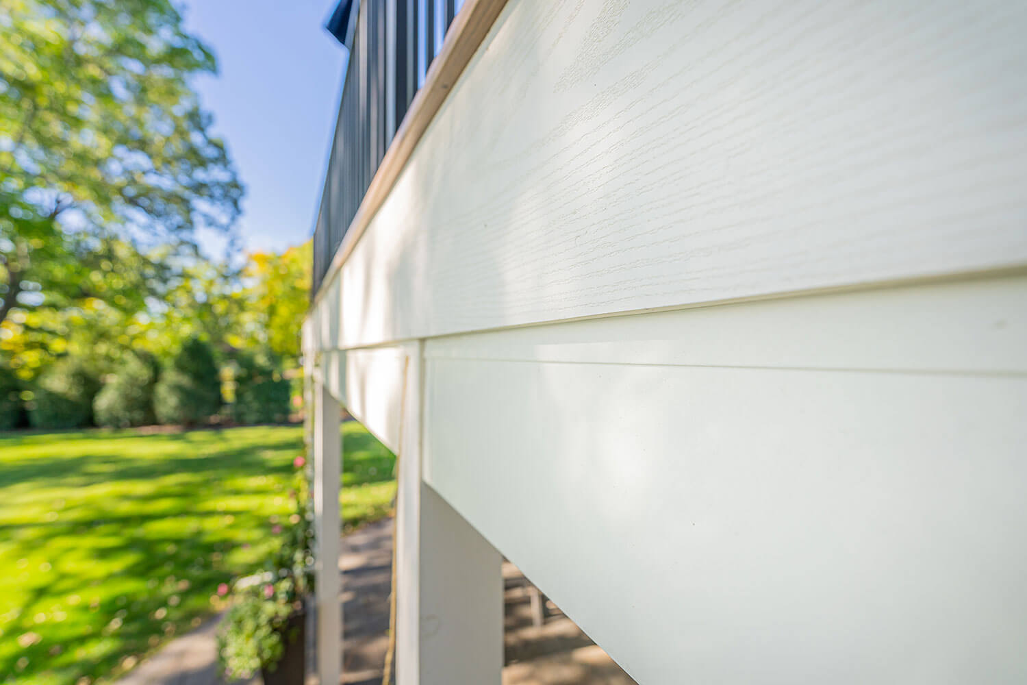 Premium Under Deck Gutter System Installed on Minnetrista, MN Home