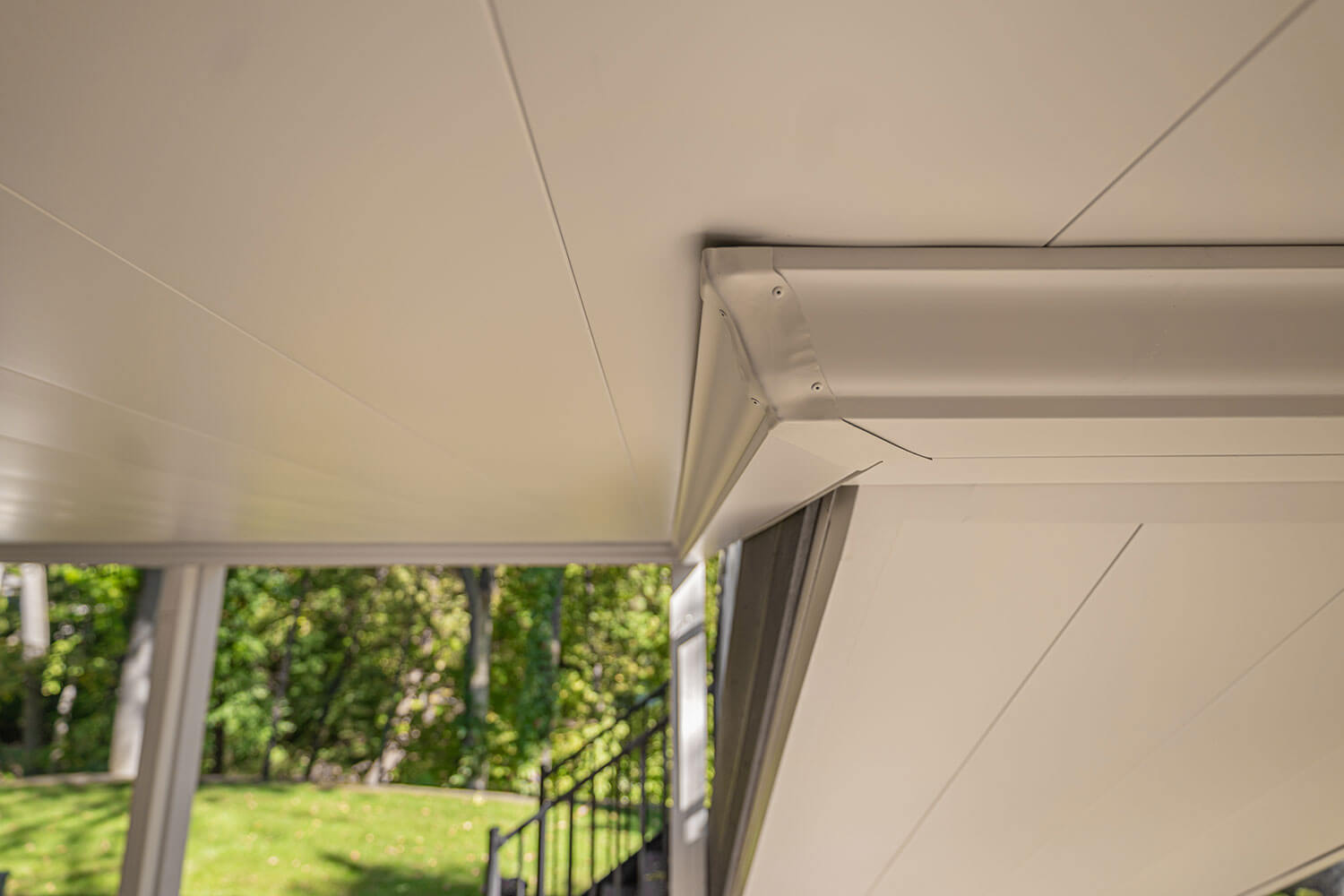 Premium Under Deck Gutter System Installed on Waconia, MN Home